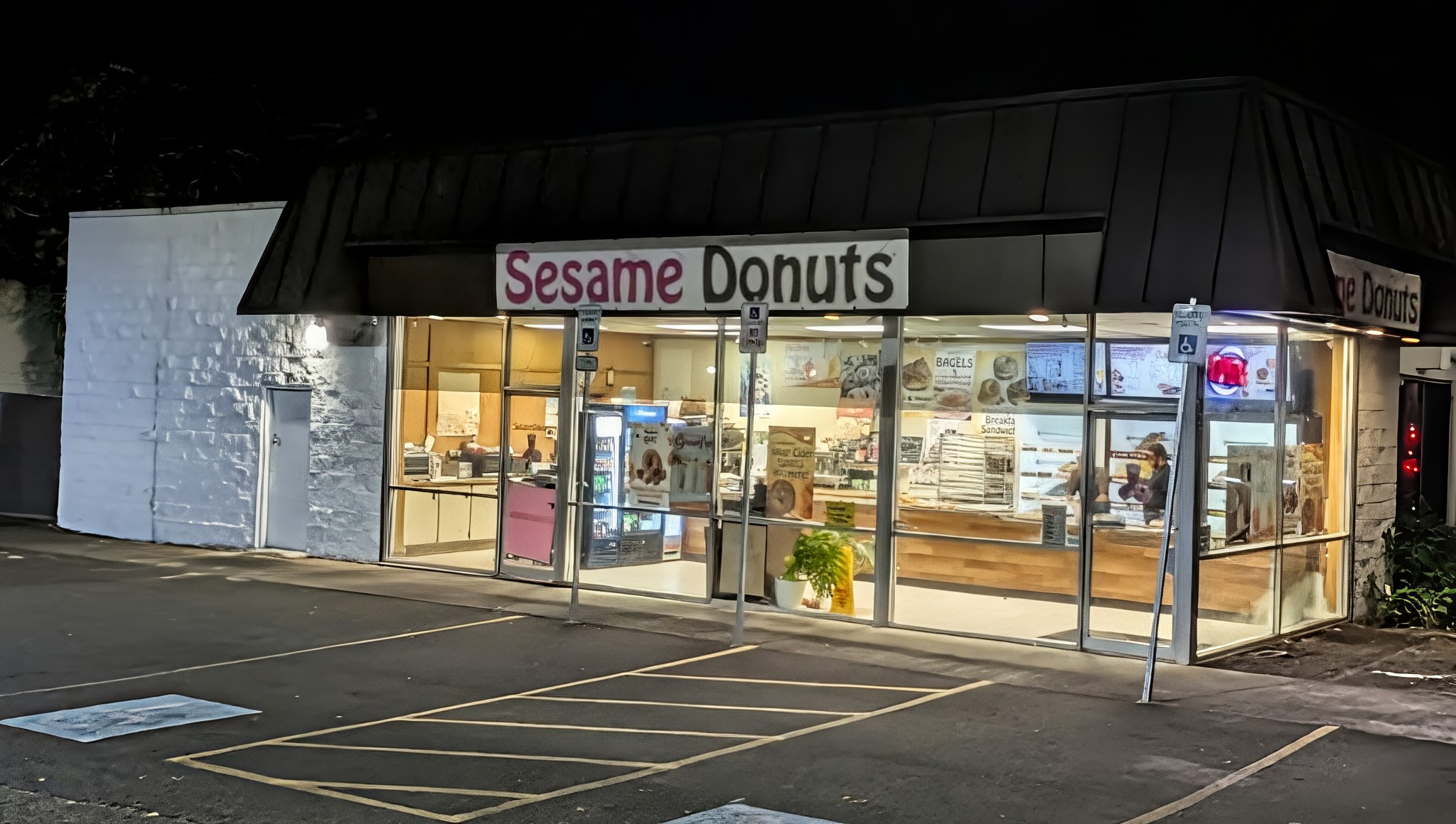 Sesame Donuts